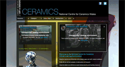 Desktop Screenshot of ceramics.cardiffmet.ac.uk